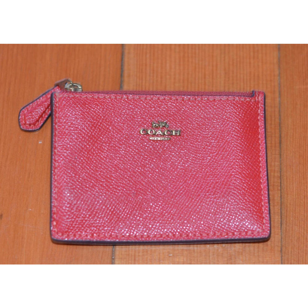 Coach ID Wallet Card Holder Coin Holder